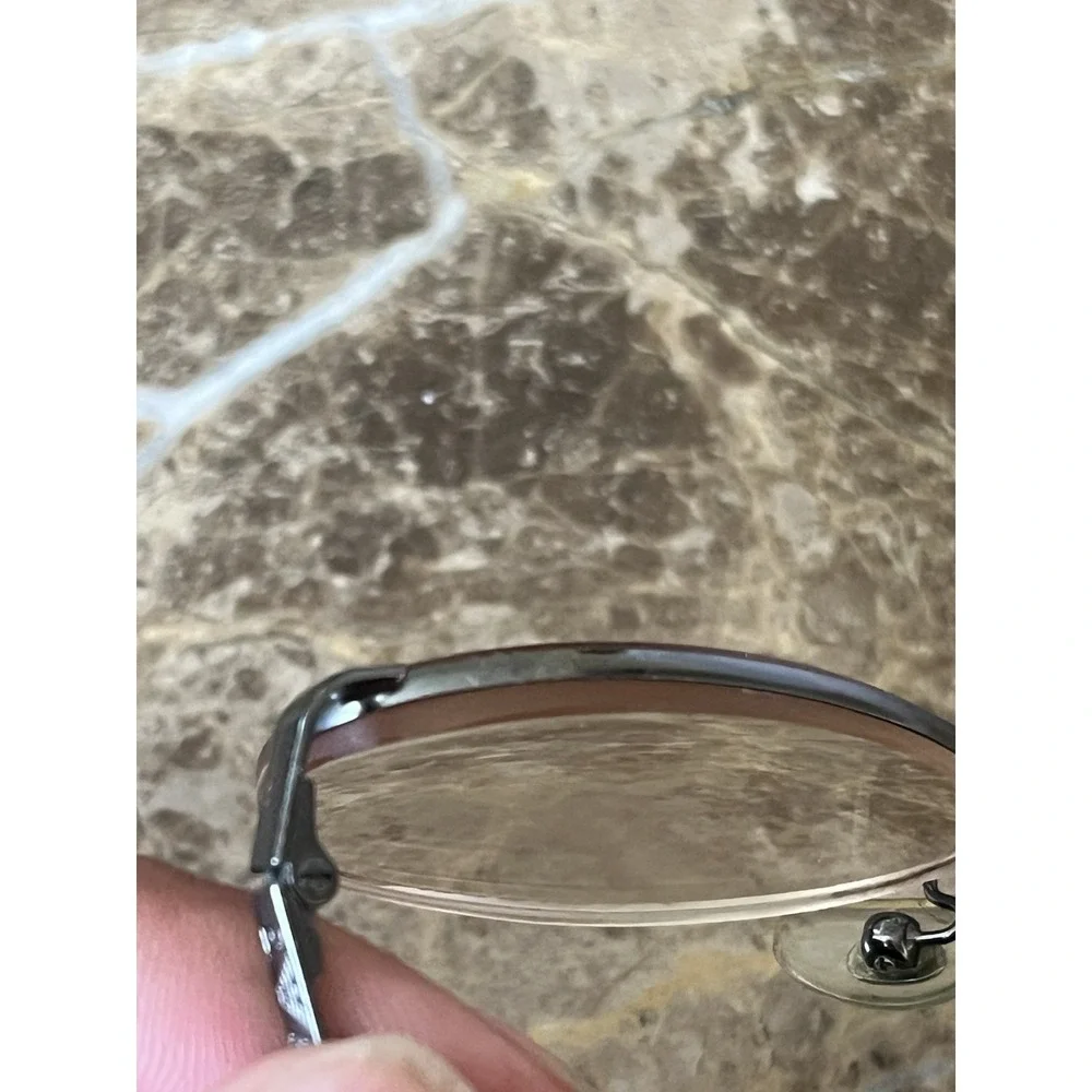 Emporio Armani Eyeglasses Frames Only, 118 1145, 47-19-130, Silver Made in Italy